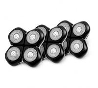 3-Pack Replacement Blade Compatible with Freebird FlexSeries Pro Shaver | 5-Dual Track Rotary Replacement Heads, For Bald Men, ScalpSafe Precision Shaving, Waterproof
