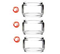 3-Pack Replacement Bubble Glass & Seals Compatible with Horizontech Falcon 2 Tank