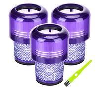 3 Pack Replacement Filter for Absolute V11 Animal V11 Torque Drive V15 Detect SV14 Cordless Vacuum Filter Replace Part # 970013-02 & 97001302