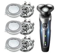 3-Pack Replacement Shaver Heads for Philips Series 1000, 2000, 3000, 5000 Electric Shavers Stainless Steel Blades Cutting Head Compatible with Phillips Series S5xxx/AT8xx/AT7xx/PT8xx/PT7xx