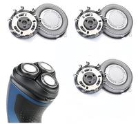3 Pack Replacement Shaver Heads for Philips SH30/SH50 Series 1000 2000 3000 5000 Electric Trimmer Blades Stainless Steel Cutting Head Men Shaving Compatible with Philips Series AT8xx AT7xx PT7xx