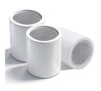 3-Pack Replacement Shower Filter Cartridges Compatible with MyHalos, Gentle on Skin & Hair, Reduces Hard Water, Chlorine & Heavy Metals, for Home & Travel