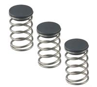 3 Pack Replacement Spring And Cap For Echo Feed 400 450 375 Trimmer Head V450001880 V494000840 Compatible With Srm-225 Gt-230 T242 Parts