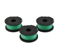 3-Pack Replacement Trimmer Spool & Line for Black & Decker GL7033, GL8033, GL9035 Lawn Mower Models - Compatible with A6482 OEM Part Number
