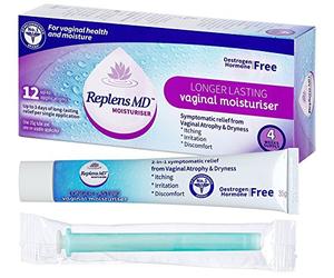 3 Pack Replens MD Post-Menopause Vaginal Moisturiser - 12 Applications (Packaging May Vary)