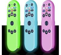 [3-Pack] RETROSUN XRT270 Remote Cover for Vizio Smart TV Remote Easier to Find, Silicone Controller Case Sleeve Compatible with Vizio XRT270 Series (Fluorescent Green/Blue/Pink)