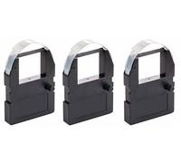 (3 Pack) Ribbon Cartridge for Pyramid 3500, 3700, 4000 Time Clocks, Black Ink, 4000R Compatible Replacement