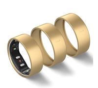 3 Pack Ring Cover Compatible with RingConn Gen 2, Matte Texture Anti-Scratch TPU Ring Protector for RingConn Gen 2 Air Working Out Accessories Men Women (Matte Gold*3, 10)