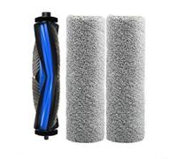 3-Pack Robot Vacuum Cleaner Accessories Kit for Ecovacs for DEEBOT X9, X11, T80s PRO for OMNI with V-Shaped Main Brush and Washable Rollers for Home Deep Cleaning