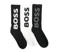 3 Pack RS Sport Socks White Black