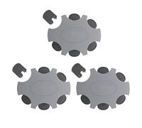 3 Pack Rubber Wax Guard Filters Cleaning Kit Earwax Dust Removal Tool Fit for Oticon Prowax Minifit Receiver Hearing Aids