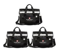 3 Pack SAFE-TECH Fireproof Document Safe Bag, 16.4 Inch Messenger Bags