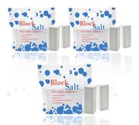 3 pack salt blocks Compatible to All Water Softener Machines 100% Genuine British water softener salt blocks Original Block Salt of Premium Quality Each Pack Contain (3 pack 6 block)