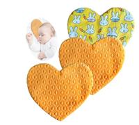 3 Pack Scent Bonding NICU for Infants and Preemies,Comfort Scent Piece for Babies Separated from Caregivers - Helps with NICU Separation Anxiety (Orange)