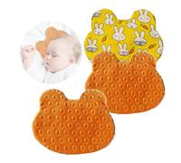 3 Pack Scent Bonding NICU for Infants and Preemies,Comfort Scent Piece for Babies Separated from Caregivers - Helps with NICU Separation Anxiety (Orange)