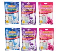 3 Pack Scented Hanging Wardrobe Dehumidifier | Helps Damp Mould Mildew Condensation | Wardrobe Caravan Boats (6)
