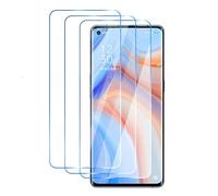 3 Pack Screen Protector for OPPO, Tempered Glass Film Screen Protector for OPPO A54 5G /A74 5G OPPO Reno 4/5/6/7/Find X5/X4/X3/realme GT 2 Pro realme 7/8/9 Pro