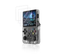 (3 Pack) Screen protector for Sentk R36S/Febotak R36S Handheld Game Console, yystao protective Tempered Glass Film - 9H Hardness，Anti-Scratch, Touch-Sensitive, Anti-Fingerprint, Anti-Bubble