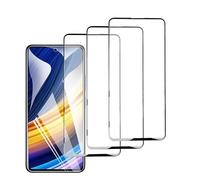 3 Pack Screen Protector for Xiaomi POCO M4 Pro 4G, Full Coverage 9H Hardness Tempered Glass Film for Xiaomi POCO M4 Pro 4G - Bubble Free, Ultra Resistant, Case Friendly