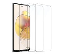 [3 Pack] Screen Protector Tempered Glass for Motorola moto G73,Fingerprint ID Compatible,Scratch Resistant,Easy Installation,9H Hardness