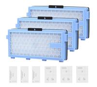 3 Pack SF-HA 50 Filters Compatible with Miele Active Air Clean Filter Compact C1/C2 Complete C2/C3, S8340 Guard S1/L1/M1 Vacuum Cleaner for S4 S5 S6 S8, S4000 S5000 S6000 S8000 Series