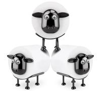 3 Pack Sheep Toilet Paper Holder Stand, Fun Freestanding Toilet Paper Storage Rack for Bathroom, Quick Install, Space-Saving Tissue Holder for Shower, Kitchen, Bedroom & RV