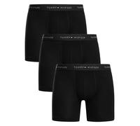 3 Pack Signature Cotton Essentials Boxer Briefs Black/Black/Black XXL