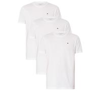 3 Pack Signature Cotton Essentials Lounge T-Shirts White XL