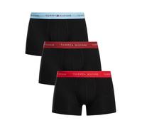 3 Pack Signature Cotton Essentials Trunks Black (Prim Red/Reg Red/Blue) XXL