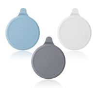 3 Pack Silicone Bathtub Stopper, Leakproof Bath Plug Hole Cover 6" Universal Sink Drain Plug Bathroom Tub Shower Floor Drain Soft Reusable Bathtub Drain Plugs With Suction Cup For Kitchens Bathrooms