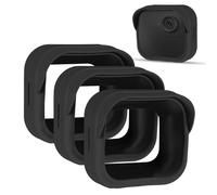 3-pack Silicone Case for All-New Blink Outdoor 4 (4th Gen), Weatherproof Camera Protective Skin Cover, Accessories for Smart Security Camera (Black)