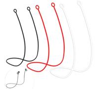 3 Pack Silicone Connector Cord with Removable Tips, Adjustable Lanyard Link Chain for Secure and Comfortable Fit, Accessories for Safety (Earplugs Not Included)