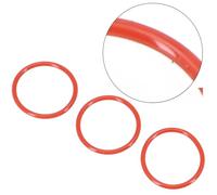 3-Pack Silicone O-Ring Drive Belt for Neato Botvac D Series, XV Series & VR100/VR200 Robotic Vacuum Cleaners - Heat-Resistant, Stretchable