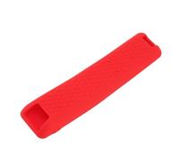 3 Pack Silicone Protective Case for Samsung Smart TV Remote Control Shockproof, Glowing Skin Sleeve Protector with Rope for Samsung Smart 4K Ultra HDTV Remote (Red)