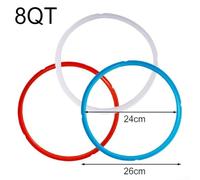 3 Pack Silicone Sealing Gaskets for InstaPot Replacement For Rings for Precise Cooking (8QT)