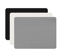 3 Pack Silicone Sheet for Crafts, Resin Jewelry Casting Molds Mat, Food Grade Silicone Placemat, Multipurpose Table Protector, Nonstick Nonskid Heat-Resistant, Black & Gray & Beige (15.7 x 11.8 inch)