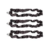 3-Pack Silk & Satin Scrunchies for Women, Girls, Teens - Adjustable Hair Ties for Ponytails, Workouts, Parties - Durable Non-Slip Hair Accessories