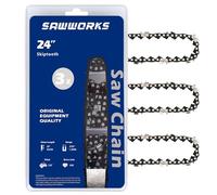 3-Pack Skiptooth 24 Inch Chainsaw Chain 3/8" Pitch .050" Gauge 84 Drive Links Fits Husqvarna 460 (Rancher), Stihl MS390, MS310, MS361 and More
