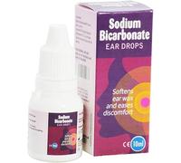 3 Pack Sodium Bicarbonate Ear Drops (Sai-Meds) - Softens Ear Wax & Eases Discomfort - Earwax Removal Solution - Gentle & Effective Ear Care - 10ml