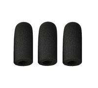 3 Pack Soft Mic Foam Covers Windscree for David Clark M7A Mic Cover, M-4 / M-7 / H10 / H20 /DC PRO-X2 / PRO-2 / DC ONE-X ENC Lightspeed Aviation Headsets Microphone (3 Pack)