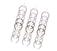 3 Pack Space Saving Hair Accessory Organizers Expandable Elastic Designs Headband Holder for Wall Door Closet Wall Mounted Headband Display