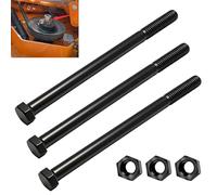 3 Pack Spindle Blade Bolt & Hex Nut 5/8-1" X 9-1/2" Compatible with Scag 04001-41 04020-09 Midsize Mowers, Fits Model SM-52 STH-13BV SW-13BV
