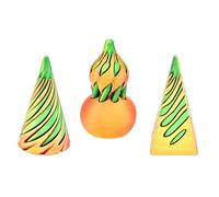 3 Pack Spiral Cone Fidget Toys Impossible Cone 3D Printed Impossible Pyramid Pass Through 3D Printed Toy Desktop Decoration Gifts for Adults Teens Kids