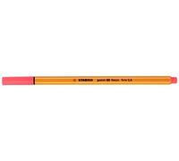 3 pack Stabilo Point 88 3 stylo-feutres Fine 0.4 mm Tip Fluorescent Red