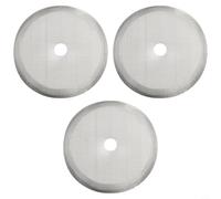 3 Pack Stainless Steel Mesh Screen for French Press, Cafetiere Filter Replacement Plunger Pot Spare Parts, Coffee Grounds Strainer and Loose Leaf Tea Infuser, Fit for 8 Cup Press(for 350ML)