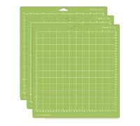 [3 Pack] Standard Grip Cutting Mat (12x12 Inch) for Cricut Maker and Cricut Explore Cutting Machines, Pefect for Heavy Cardstock, Patterned Paper, Vinyl, Iron-on