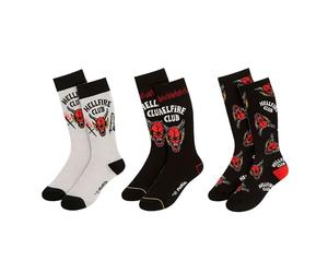 3 Pack Stranger Things Socks for Men and Women | Set of Printed Tights with Iconic Designs from the Series