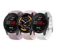 3-PACK Straps for Garmin Vivoactive 4 /Venu 2 /Venu 3, 22mm Width Adjustable Soft Silicone Quick Release Band for 255/265 Music,Legacy Hero Strap (Lavender grey+Pink+White)