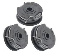 3 Pack Strimmer Spool Line Compatible with Bosch Art 24/27/30/30-36 LI & AdvancedGrassCut 36, Double Autofeed Replacement Nylon Spool F016800351 for Grass Trimmer