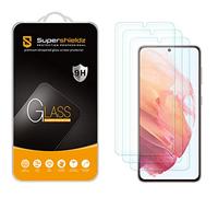 (3 Pack) Supershieldz Designed for Samsung Galaxy S21 5G Tempered Glass Screen Protector, Anti Scratch, Bubble Free